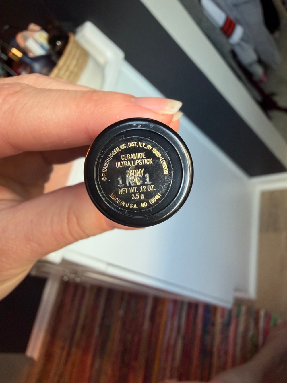 Elizabeth Arden Ceramide Ultra Lipstick Peony 20 lip stick black tube discont. - Picture 5 of 6